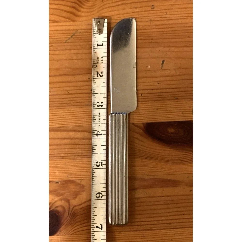 Chase USA Cheese Knife Chrome Plated Walter Von Nessen Art Deco READ
